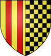 Blason Pierre d'Aragon, Comte d'Urgel (selon Gelre).svg