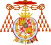 Escudo de Luis María de Borbón y Vallabriga