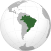 Imperio del Brasil en el mundo, desde 1822 - 1825.