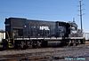 NPBL #1435 is an EMD GP15-1 owned by the Norfolk Southern Railway