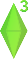 Recreación logotipo Los Sims 3.png