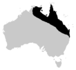 Bufo marinus australian range.png