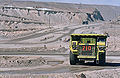 Camión en mina Chuquicamata.