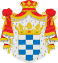 Coat of arms of the House of Alvarez de Toledo, duchy of Alba de Tormes, Grandee of Spain.svg