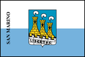 Bandera de Ciudad de San Marino