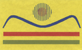 Bandera de Angostura del Orinoco (hasta 1846)