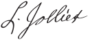 Louis Jolliet Signature.svg