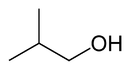 Isobutanol-2D-skeletal.png