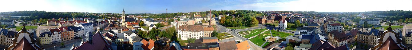 Panorama de Weilburg desde la Torre del Ayuntamiento