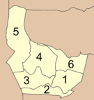 Map de los distritos