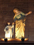 Santa Ana con la Virgen.