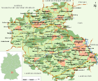 Localización del distrito Garmisch-Partenkirchen en Alemania