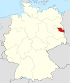 Lage des Landkreises Oder-Spree in Deutschland