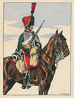 Jinete del 8ªde Husares. 1804