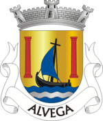 Escudo de la freguesía de Alvega