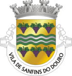 Escudo de la freguesía de Sanfins do Douro