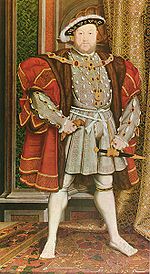 Enrique VIII de Inglaterra.