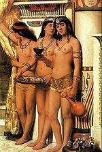 John Collier - Pharaohs Handmaidens.jpg
