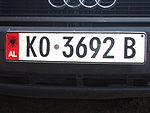 License plate Korça.JPG