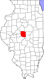 Ubicación del condado en Illinois.Ubicación de Illinois en EE. UU.