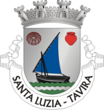 Escudo de la freguesía de Santa Luzia