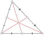 Centroide de un triángulo