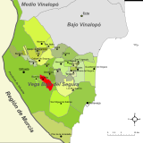 Localización de Jacarilla respecto de la Vega Baja