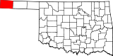 Ubicación del condado en OklahomaUbicación de Oklahoma en EE.UU.