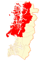 Ubicación de Provincia de Aysén