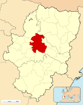 Ubicación de Zaragoza (comarca)