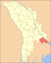 Situación de Distrito de Ştefan Vodă