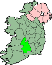 Ubicación de Condado de Tipperary