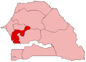 La región de Fatick en Senegal