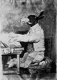 Dibujo preparatorio 1 Capricho 39 Goya.jpg