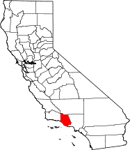 Map of California highlighting Ventura County.svg