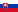 Bandera de Eslovaquia.