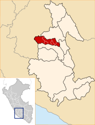Situación de Provincia de Cangallo