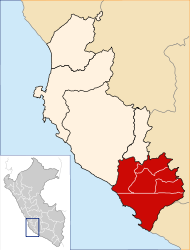 Situación de Provincia de Nazca