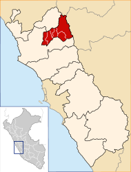 Situación de Provincia de Oyón