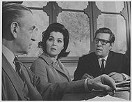Roberto Airaldi, Nelly Panizza y Francisco de Paula en Maternidad sin hombres (1968).
