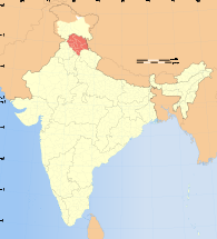 Ubicación de Himachal Pradesh