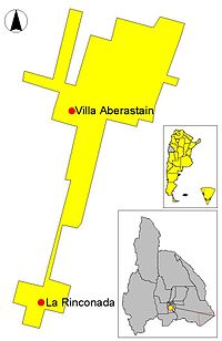 Área urbana de Aberastain - La Rinconada