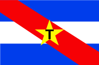 Bandera del MLN-T.