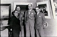 Cândido Portinari, Antônio Bento, Mário de Andrade e Rodrigo Melo Franco 1936.jpg
