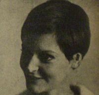 Claudia Lapacó en 1969