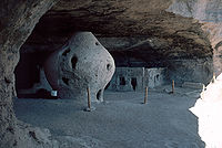 Cueva de la Olla de la cultura de Paquimé.