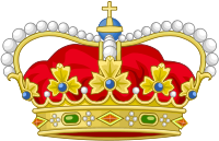 Corona del príncipe de Asturias.