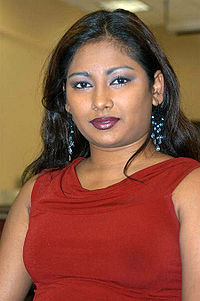 Actriz porno bengalí Jazmin en 2004