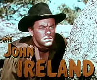 John Ireland en el tráiler de Vengeance Valley (1951)