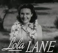 Lola Lane en Four Daughters